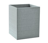Silk Silver Waste Basket